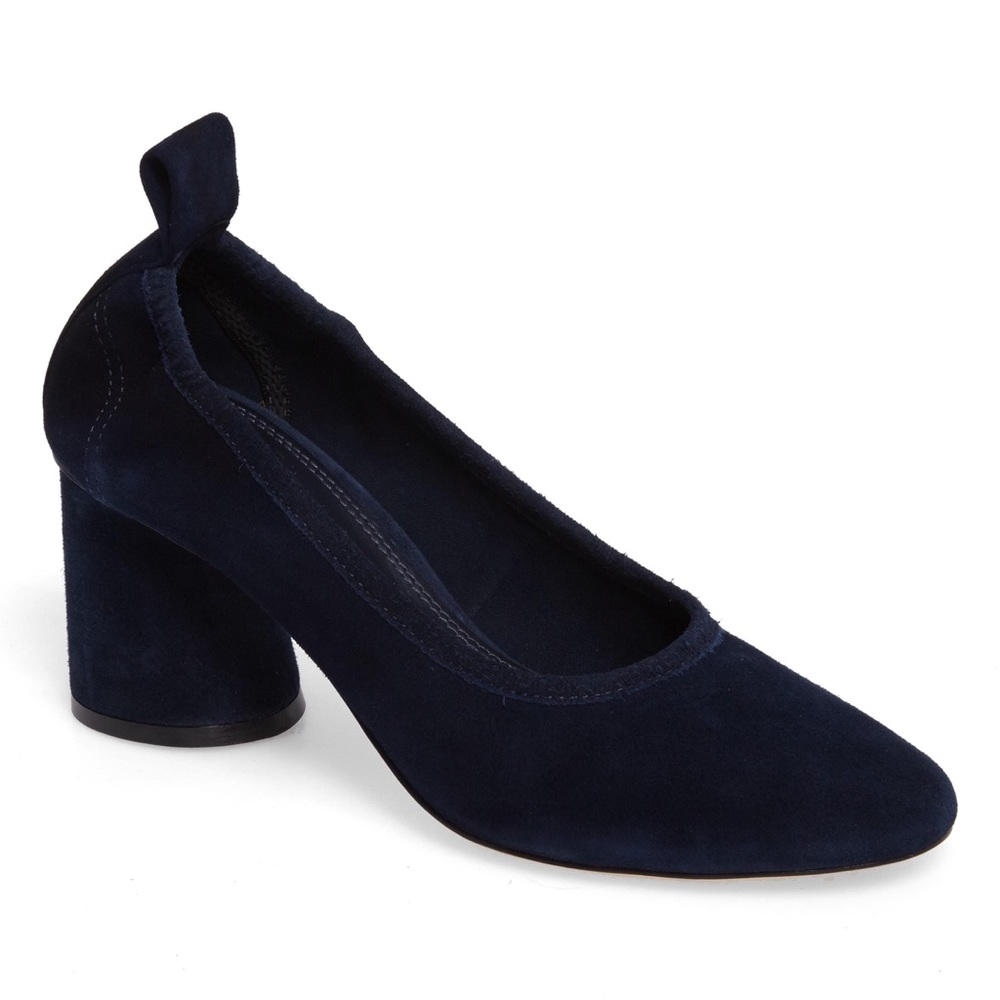 Tory Burch royal blue pumps